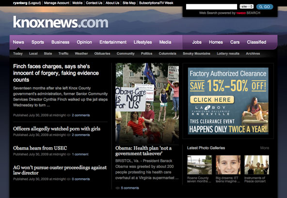 Knoxnews.com Homepage