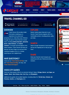 Travel Channel GO screenshot
