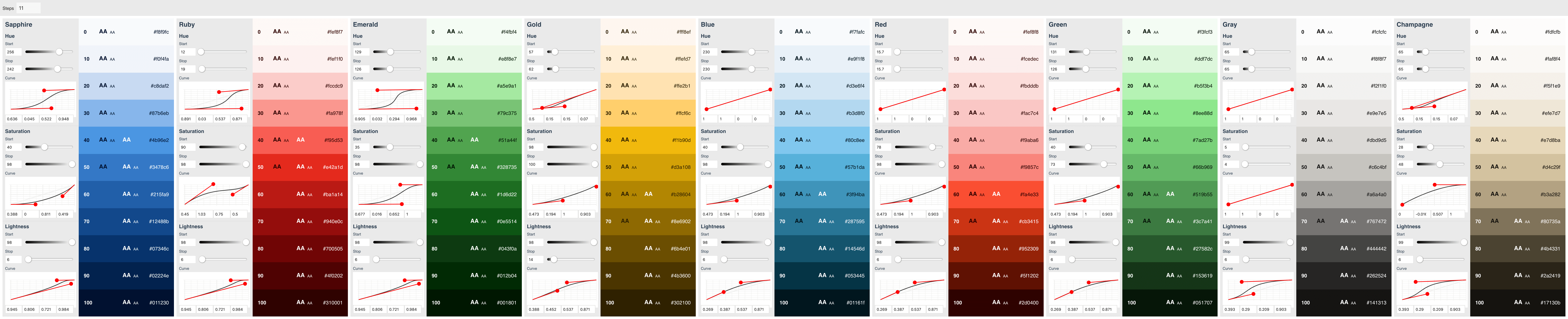 Accessible Color Palette Generator