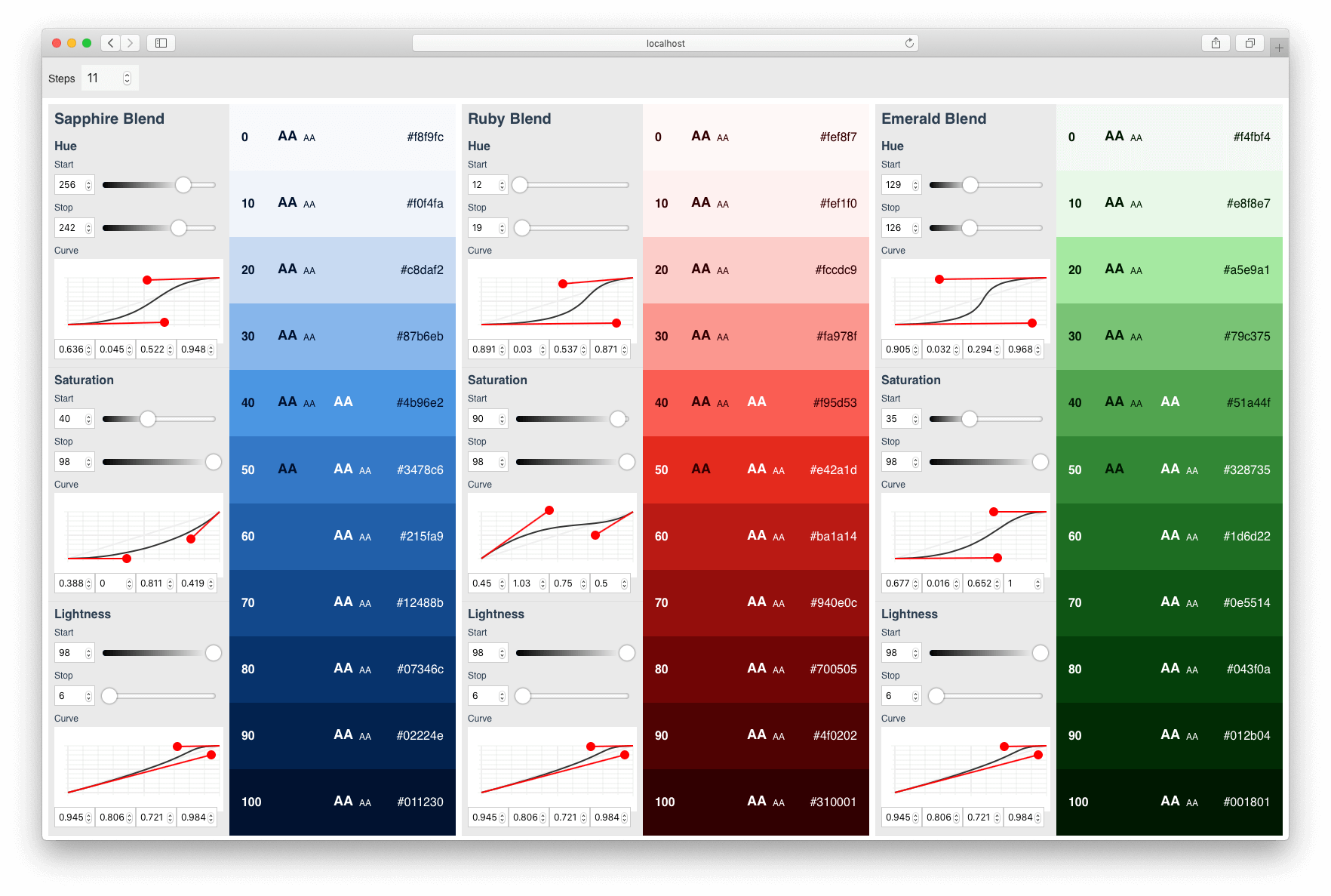 Color Generator Palette